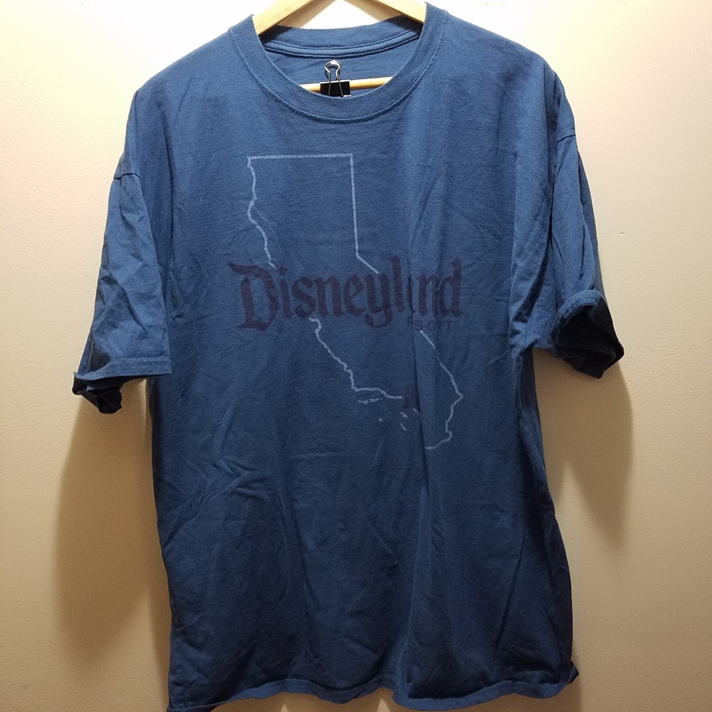 Disney Parks Disneyland Resort Shirt Men's 2XL Blue California DLR - Picture 8 of 8